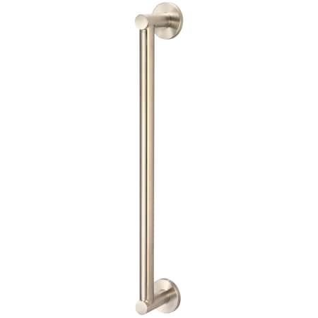 Olympia Faucets 24 in. Long, Metal Mount Grab Bar in PVD Brushed Nickel OP-460034-BN